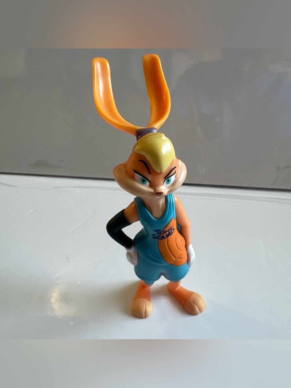 Lola Bunny Tune Squad Basketball Figure - Orange & Blue 5"